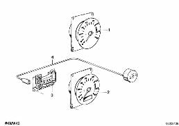 REV. COUNTER/DIGITAL CLOCK