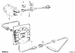 REV. COUNTER CABLE/SERV. INTERVAL SWITCH