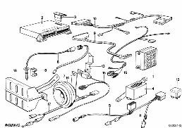 ON-BOARD COMPUTER diagram for BMW 7 Series E23 733i