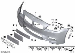 M TRIM, FRONT