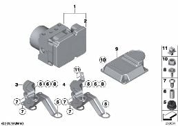 HYDRO UNIT DSC/CONTROL UNIT/FASTENING