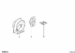 SPEEDO/INSTRUMENT PANEL/CODING PLUG