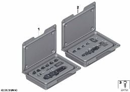 REP.KIT, CONTROL PANEL, CENTER CONSOLE diagram for BMW X3 F25 28iX