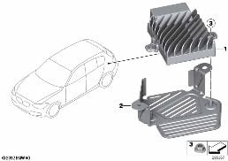 ACTIVE SOUND DESIGN diagram for BMW 2 Series F23 LCI 220i