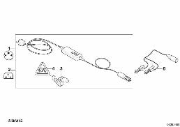 Prostownik do akumulatorów diagram for BMW MINI R50 Cooper
