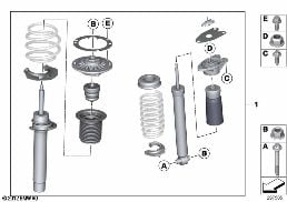 ACCESSORIES AND RETROFITTINGS diagram for BMW 1 Series F21 LCI 118i