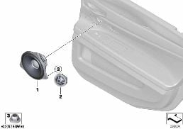 HIGH END SOUND SYSTEM, DOOR, REAR