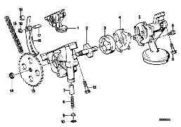 LUBRICATION SYSTEM/OIL PUMP WITH DRIVE
