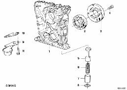 LUBRICATION SYSTEM/OIL PUMP WITH DRIVE
