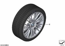 WINTER WHEEL W.TIRE RADIAL SP.388 -18