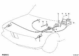 HEADLIGHT AIM CONTROL diagram for BMW 6 Series E24 635CSi