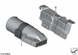 FIRE EXTINGUISHER / HOLDER diagram for BMW 4 Series F33 425d