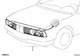 TWIN HEADLIGHT MODIFICATION SET