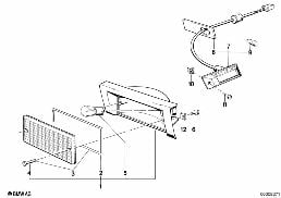 FRONT/FRONT LATERAL TURN INDICATOR diagram for BMW 3 Series E30 318i