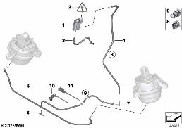 VACUUM CONTROL-ENGINE BEARING
