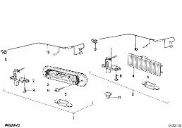 INSTALLING SET TRUNK LIGHT