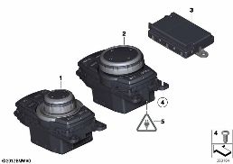 CONTROLLER diagram for BMW 5 Series F10 LCI 520dX