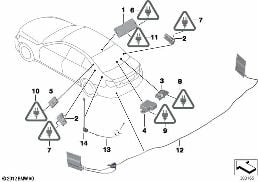 SINGLE PARTS F ANTENNA-DIVERSITY