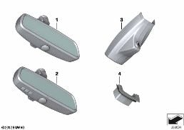 İç dikiz aynası diagram for BMW 7 Series F03 750LiS