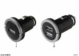 Chargeur USB BMW diagram for BMW 5 Series E39 525td