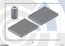INSPECTION KIT I VALUE LINE diagram for BMW 5 Series E60 LCI 525i