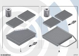 INSPECTION KIT II VALUE LINE diagram for BMW 5 Series E60 LCI 525i