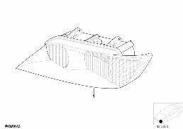 HEADLIGHT diagram for BMW Z3 E36 M