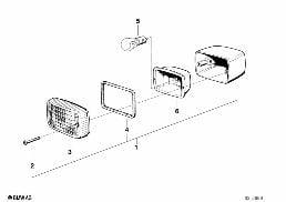 TURN INDICATOR, REAR