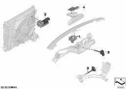 Čidla diagram for BMW Rolls-Royce Phantom RR1 Phantom