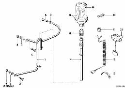 Feu de priorite diagram for BMW R 65, R 65 RT, R 80, R 80 RT (85-95) 65