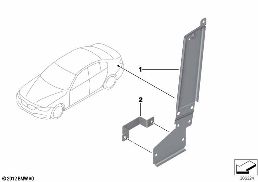 BRACKET FOR CONTROL MODULES