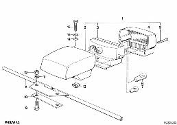 Feu arrière diagram for BMW R 65, R 65 RT, R 80, R 80 RT (85-95) 65