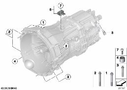 Befestigung / Aufhängung diagram for BMW X3 F25 18d