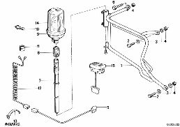 Feu de priorite diagram for BMW R 65, R 65 RT, R 80, R 80 RT (85-95) 65