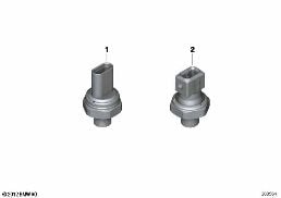 Sensoren diagram for BMW MINI Paceman R61 Cooper
