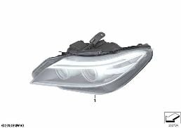 HEADLIGHT diagram for BMW Z4 E89 30i