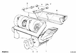 컨트롤 샤프트/연결기구 diagram for BMW 6 Series E24 628CSi