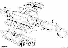 AIR CHANNEL diagram for BMW 3 Series E21 318