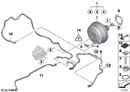 POWER BRAKE UNIT DEPRESSION