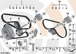 REP. KIT, DRIVEBELT ASSEMBLY,VALUE LINE
