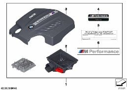 BMW M PERFORMANCE POWER KIT diagram for BMW 3 Series F31 335i