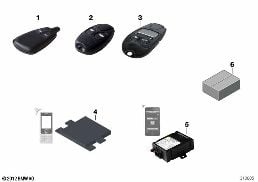RETROFIT KIT, REMOTE CNTRL,INDEP.HEATING diagram for BMW 3 Series E90 318i