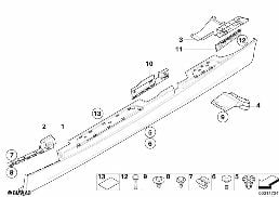 COVER DOOR SILL / WHEEL ARCH