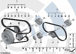 REP. KIT, DRIVEBELT ASSEMBLY,VALUE LINE