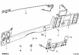 FRAME FRONT diagram for BMW 3 Series E21 318
