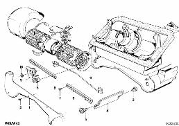 HEATER diagram for BMW 3 Series E21 318