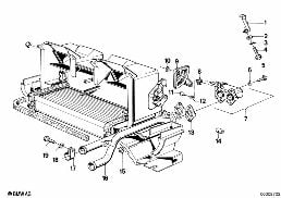 WATER VALVE diagram for BMW 3 Series E21 318