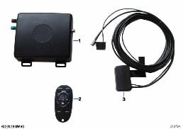 DAB Retrofit diagram for BMW MINI R50 Cooper