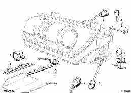 ACTUATOR diagram for BMW 7 Series E23 735i