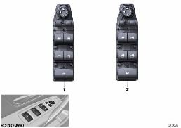 开关 车窗升降机 驾驶员侧 diagram for BMW 4 Series F33 440i